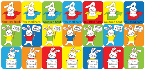 Merit Stickers